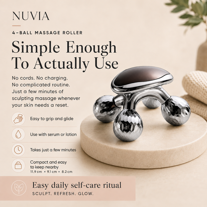 NUVIA 4-Ball Massage Roller